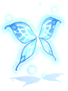 Costume Blue Wings of Fairy